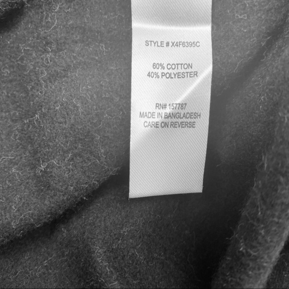 Jolie & Joy Women Black and Gray Color Block Light Weight Sweater. Sz 3X - Picture 11 of 14